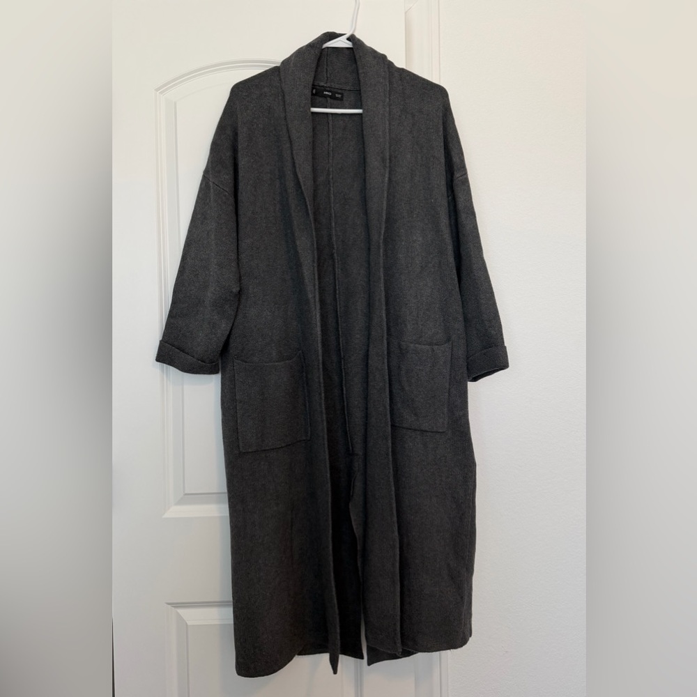 Mango Dark Gray Knit Sweater